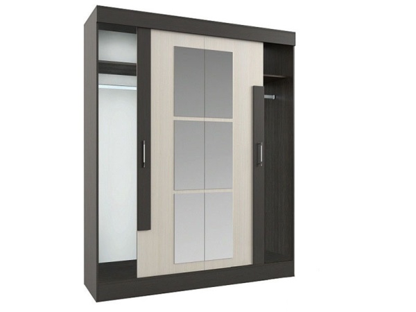 Шкаф-Купе Фиджи (Ш-1500/1700 х В-2100 х Г-540 мм)/Разные Цвета 