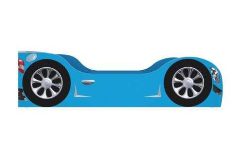 Детская Кровать-Машинка 4 WD (Д-2018 х В-556 х Г-864мм)/Красный или Синий