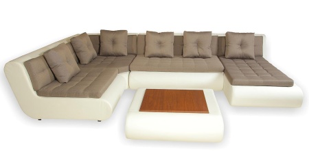 Диван Корона NEW (Ш-2400 х 3820 х Г-1920 )/Разные Цвета 